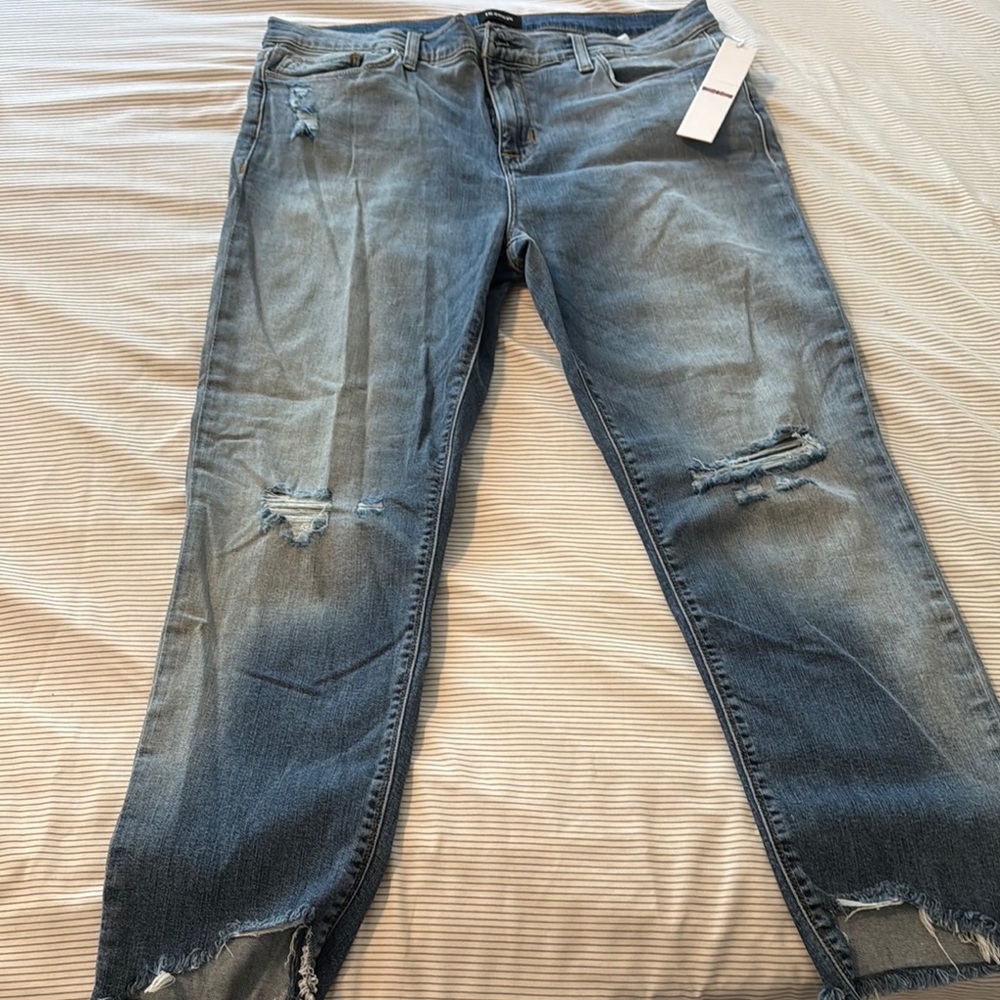 Hudson Jeans Blue Straight Leg Denim